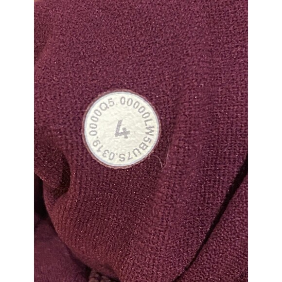 LULULEMON Womens 4 Reveal 7/8 Tight Mesh Stripes High Rise‎ Seamless Dark Adobe - Picture 7 of 7